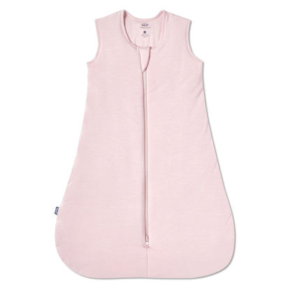 Picture of HALO Sleepsack Supersoft Wearable Blanket, Viscose Made from Bamboo, Sleeping Bag for Babies, 1.5 TOG, 18 - 24 Months, X-Large, Dusty Pink