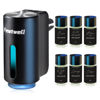 Picture of Featwell Car Air Freshener, Three Adjustable Modes Intelligent Car Aroma Diffuser, Rechargeable Car Aroma Diffuser, Black