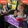 Picture of PILLANI Kids Travel Tray for Car - Car Seat Tray for Kids Travel, Car Trays for Kids Roadtrip Essentials & Must Haves, Lap Tray for Kids Road Trip Activities - Toddler Lap Desk Organizer for Airplanes