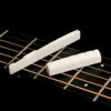 Picture of Blisstime 6 String Acoustic Guitar Bone Bridge Saddle and Nut Made of Real Bone for Acoustic Folk Guitar