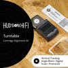 Picture of Turntable Cartridge Alignment 3-pc Kit w/Premium PE Case-Vertical Tracking Angle Block for DJ Turntable & Phono Cartridge,Turntable Stylus Digital Scale,Tonearm Cartridge - Record Player Accessories