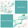 Picture of Accmor 4 Pack Long Sleeve Baby Bibs, Waterproof Sleeved Bib, Toddler Soft Bib for 24-36 Months