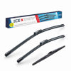 Picture of 3 Wipers 24"/18"/14" Windshield Wiper Blades Replacement for Mazda CX5 CX9 2022 2021 2020 2019 2018 02/2017 Original Factory Quality Windshield Wiper Blades(Top Lock Set of 3)