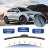 Picture of 28"+14" Windshield Wiper Blades Replacement for Toyota Corolla 2020-2023 Hyundai Elantra 2016-2011 Prius C 2019-2012 Honda Fit 2020-2009 Forte 14-18 All-Season Wiper Blades(Hook)