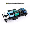 Picture of Ghost Fire Guitar Pedal Board Aluminum Alloy 0.8lb Super light Effect Pedalboard13.7''x5.5'' with Carry Bag SPL-01 and Power Supply Adapter GA-5