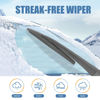 Picture of 16" Rear Wiper Blade,Replacement Back Windshield Wiper Blades for Nissan ARIYA 2023 /Honda Odyssey 23-05 Insight 11-10 Passport 23-19 /Subaru Impreza 11-08 WRX STI 16-13 Outback 23-20 (H410/16-B)