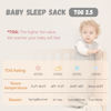 Picture of Yoofoss Baby Sleep Sack 0-6 Months TOG 2.5 Winter Baby Wearable Blanket, 100% Cotton Infant Sleeping Sack 2-Way Zipper Warm Quilted Sleep Sack