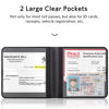 Picture of CoBak Car Registration and Insurance Holder - Vehicle Glove Box Car Organizer, Auto Truck Comparment Accessories Case for Essential Document, Driver License, Cards