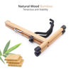 Picture of MUSO Bamboo Guitar Stand, A-Frame Folding Holder, Easy Assembly and Portable, For Acoustic Guitar, Electric Bass,Violin, Viola,Cello,Ukulele,Banjo,Mandolin, Protect Valuable Instrument