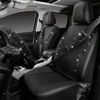 Picture of CAR PASS Leather Diamond Bling Seat Covers Full Sets 16 pcs, Bling Car Accessories Set for Women, Sparkly Rhinestone Steering Wheel Cover, Glitter Cute Car Interior Sets for Women Girl, Black Diamond