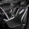 Picture of CAR PASS Leather Diamond Bling Seat Covers Sets 12pcs Bling Car Accessories Set for Women, Sparkly Rhinestone Steering Wheel Cover Set, Glitter Cute Car Interior Set for Women Girl, Multicolor Diamond