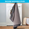Picture of Sunheir Medium Dog Bed Mat, 30''X20''X3'', Orthopedic, Grey, Waterproof, Machine Washable, Egg-Crate Foam