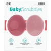 Picture of S&T INC. Exfoliating and Massaging Cradle Cap Bath Brushes for Baby, Silicone - 2 Inch x 2.5 Inch, Pink, 2 Pack