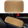 Picture of Amiss Car Center Console Pad, Universal Waterproof Car Armrest Seat Box Cover, Car Interior Accessories, Carbon Fiber PU Leather Auto Armrest Cover Protector for Most Vehicle, SUV, Truck, Car (Gold)