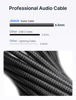 Picture of JSAUX 1/4 Inch TS Guitar Cable 20FT, Instrument Cable Compatible with Electric Guitar, Bass, Drums, Pedals, Amplifiers, Preamps, Mixers, Tuners, Speakers, Acoustic, Right Angle Guitar Cable