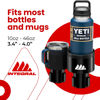 Picture of Integral Ultimate Expander Car Cup Holder - Adjustable Base - Expander & Organizer for Vehicles - Compatible with Coffee Mug, Yeti 14/24/36/46oz, Ramblers, Hydro Flasks 32/40oz, 3.4"-4.0" Bottles