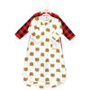 Picture of Hudson Baby Unisex Baby Cotton Wearable Sleeping Bag, Sack, Blanket, Brown Bear Long Sleeve, 3-9 Months