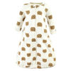 Picture of Hudson Baby Unisex Baby Cotton Wearable Sleeping Bag, Sack, Blanket, Brown Bear Long Sleeve, 3-9 Months