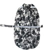 Picture of NACOCO Large Dog Raincoat Adjustable Pet Water Proof Clothes Lightweight Rain Jacket Poncho Hoodies with Strip Reflective (M, Camo Gray)