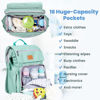 Picture of PILLANI Baby Diaper Bag Backpack - Baby Bag for Boys & Girls - Diaper Backpack - Large Travel Diaper Bags w/Changing Pad - Baby Registry Search & Baby Shower Gifts - Newborn Baby Essentials Must Haves