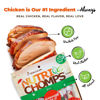 Picture of NutriChomps Dog Chews, 5-inch Holiday Twists, Mint, 10 Count, red/Green, (NT105V)