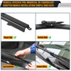 Picture of OEM Windshield Wiper Blade Replacement for Toyota Avalon 2005-2012 Ford Taurus 2011-2018 Original Equipment All-Season Wiper Blade Set 26+20 (Set of 2)