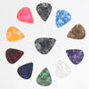 Picture of Cheerock Pack of 30 Celluloid Guitar Picks, Guitar Pick Plectrums for Bass, Electric, Acoustic Guitars, 3 Different Thickness Guitar Picks 0.46mm/0.71mm/0.96mm, Color Random