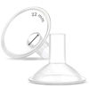Picture of Maymom MyFit Crater Series 22 mm 2xTwo-Piece Small Breastshield Compatible with Medela Breast Pumps. Long Nipple Tunnel (44mm) Best for Elastic Nipples