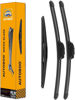 Picture of AUTOBOO 26"+16" Windshield Wipers with 12" Rear Wiper Blade Replacement for 2013-2017 Subaru Crosstrek 2016 2017 Crosstrek XV Impreza 2013-2015 Nissan Murano-Original Factory Quality (Pack of 3)