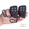 Picture of TANDRIVE Key Fob Cover for 2022 2023 2024 2025 Chevy Silverado 1500 GMC Sierra 1500, 2024 2025 Silverado Sierra 2500HD 3500HD, Silicone, 2-Pack, Black