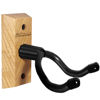 Picture of Ukulele Wall Mount Hanger, Ash Hardwood U-Shaped Ukulele Holder Hanger, Ukulele Wall Mount Hook for Ukulele Banjo Mandolin Concert Pineapple Soprano Tenor and Baritone