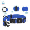 Picture of Best Pet Supplies Reflective Dog Collar with Adjustable Length, Heavy-Duty Buckle, and Strong Leash D-Ring, Training, Walking, Jogging Accessory for Small, Medium, and Large Breeds - Royal Blue, L