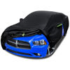 Picture of Car Cover Custom Fit for Dodge Charger 2006-2024, Waterproof All Weather Full Exterior Cover Rain Sun Hail Protector Car Cover with Door Zipper