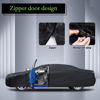 Picture of Car Cover Custom Fit for Dodge Charger 2006-2024, Waterproof All Weather Full Exterior Cover Rain Sun Hail Protector Car Cover with Door Zipper