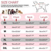 Picture of OUOBOB Winter Dog Coat,Large Dog Jacket,Waterproof Dog Jacket with Back Zipper,Dog Coat with Harness Built in,Warm Dog Coat with Fleece Lined,Dog Snow Jacket Clothes French Bulldog Shiba Inu Pink L
