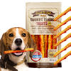 Picture of Gootoe Turkey Tendon Wrapped Chicken Stick (Medium) 6 Unit a Pack - 100% USA-Sourced Turkey, Natural Snack, Premium Puppy Chews, Hypoallergenic, Rawhide-Free, Reseal Value Bags, Size for Medium Breeds