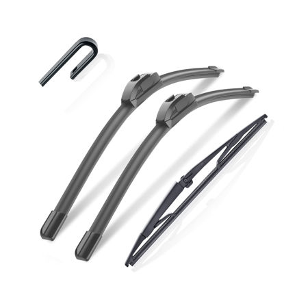 Picture of 18“+18” Windshield Wiper Blades with 14inch Rear Replacement for Jeep Commander 2006 2007 2008 2009 2010 Wiper Blades for My Car