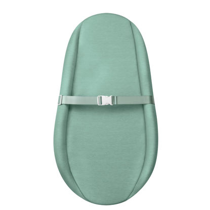 Picture of Blissful Diary Baby Changing Pad with Waterproof Lining Foam, Includes a Soft & Washable Cover, Contoured Changing Table Pads for Dresser Top with Non-Slip Bottom, 32”×16” (Green, Avocado)