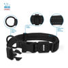 Picture of Best Pet Supplies Reflective Dog Collar with Adjustable Length, Heavy-Duty Buckle, and Strong Leash D-Ring, Training, Walking, Jogging Accessory for Small, Medium, and Large Breeds - Black, M