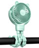 Picture of GOTOTO Baby Stroller Fan, Rechargeable Portable Fan with 2000 mAh Battery Operated,3 Wind Speed,360-Degree Rotation,Ultra-Low Noise Level,Safe mini fan for your baby