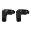 Picture of EVIL ENERGY 4AN to 1/8" NPT Male 90 Degree Fitting Adapter Aluminum 2PCS