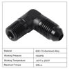Picture of EVIL ENERGY 4AN to 1/8" NPT Male 90 Degree Fitting Adapter Aluminum 2PCS