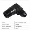 Picture of EVIL ENERGY 6AN to 3/8" NPT Male 90 Degree Fitting Adapter Aluminum 2PCS