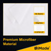 Picture of UNIMADE Microfiber Cleaning Cloths, 24 Pack Soft Towel for Cars Bulk Shop Towels Absorbent Car Wash Rags for Automotive Bar Mechanic Restaurant Garage Housekeeping, 11.5"x 11.5", White
