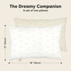 Picture of 2-Pack Toddler Pillow - Soft Organic Cotton Toddler Pillows for Sleeping - 13X18 Small Pillow for Kids - Kids Pillows for Sleeping - Kids Pillow for Travel, School, Nap, Age 2 to 5 (City Cars)