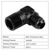 Picture of EVIL ENERGY 10AN to 3/4" NPT Male 90 Degree Fitting Adapter Aluminum 2PCS