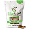 Picture of Nature Gnaws Bully Stick Bites for Small Dogs 2-4" (8oz) - Long Lasting for Light Chewers and Puppies - Natural Beef Dog Chew Treats - Rawhide Free