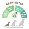 Picture of Nature Gnaws Bully Stick Bites for Small Dogs 2-4" (8oz) - Long Lasting for Light Chewers and Puppies - Natural Beef Dog Chew Treats - Rawhide Free