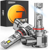 Picture of Fahren 9012/HIR2 Bulb, 30000LM 800% Super Brighter 6500K, Real 1:1 Size 9012 HIR2 LED Fog Light Bulbs, Plug-N-Play, CANbus Ready, Pack of 2