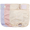 Picture of wegreeco Washable Reusable Premium Dog Diapers,Pack of 3,Small Dog Puppy & Doggy Diapers Female,Dog Period Panties Diapers Female in Heat Morandi-3 XXL